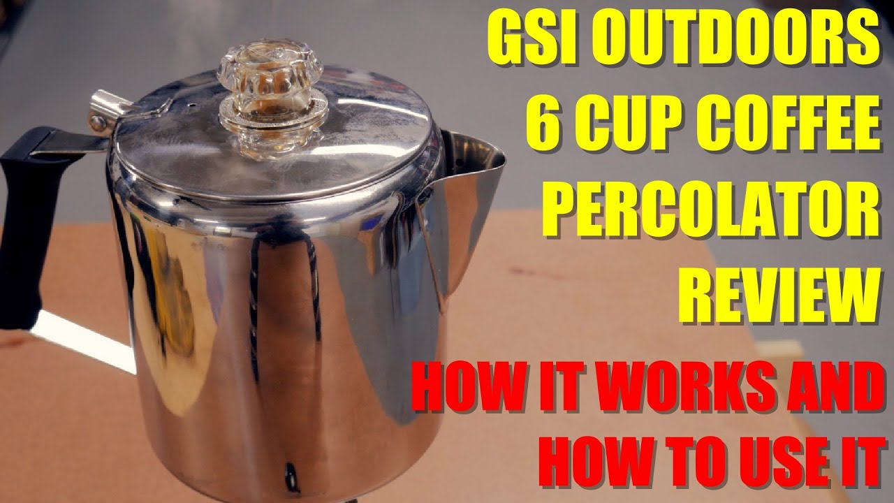 GSI Coffee Percolator - The BEST Percolator for the Outdoors?