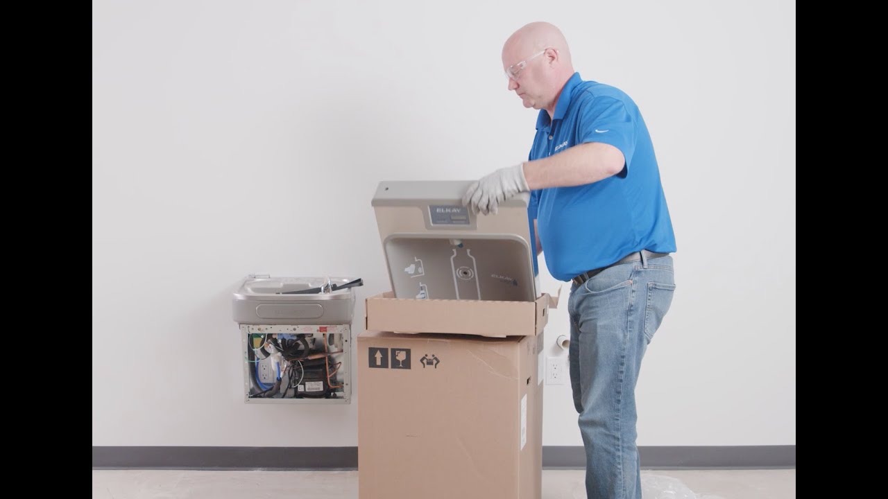 How to install an Elkay ezH2O Bottle Filling Station