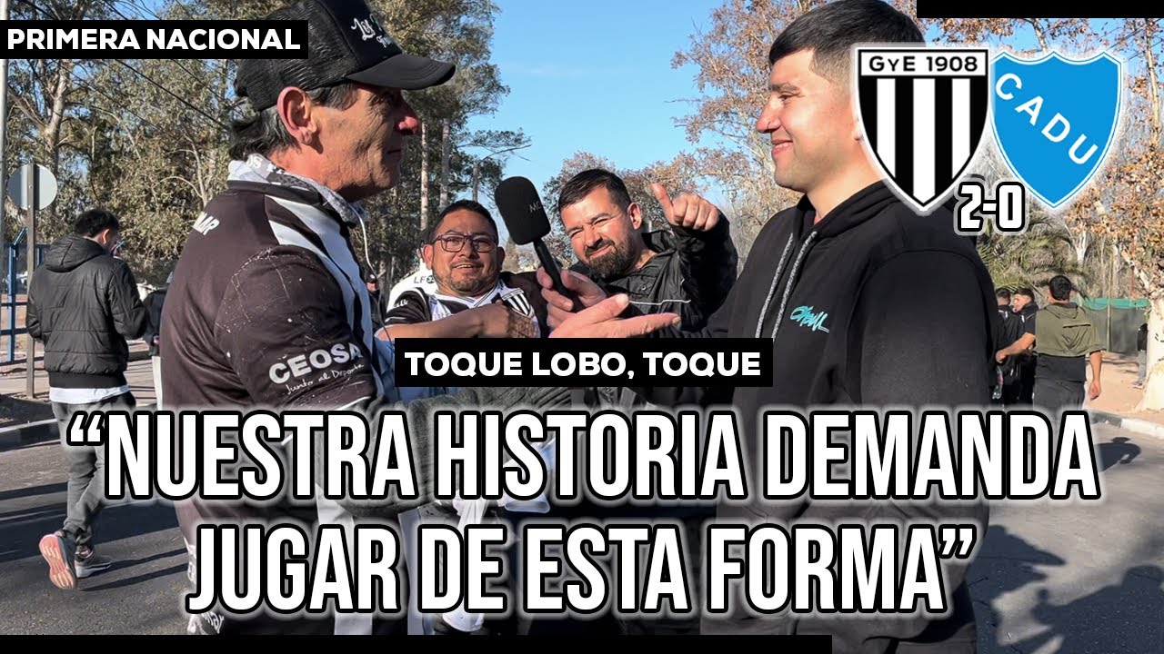 REACCIÓN CON LOS HINCHAS | GIMNASIA MZA 2-0 CADU | PRIMERA NACIONAL 2024