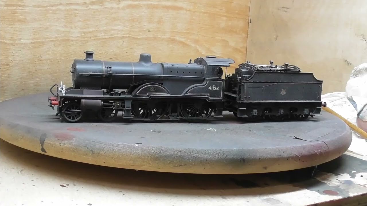 Fowler Compound Weathering - Byford Model Railway