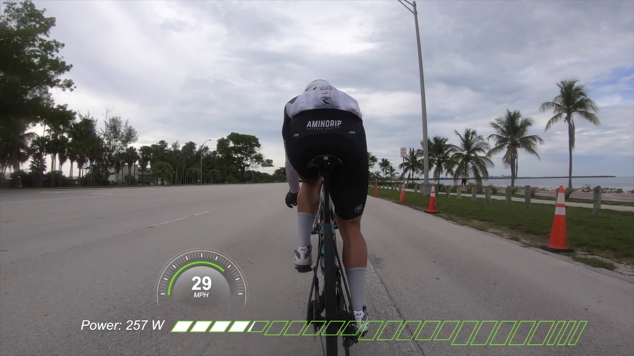 3 Man - 40 mile Breakaway - Key Biscayne, Miami - 29 mph Avg