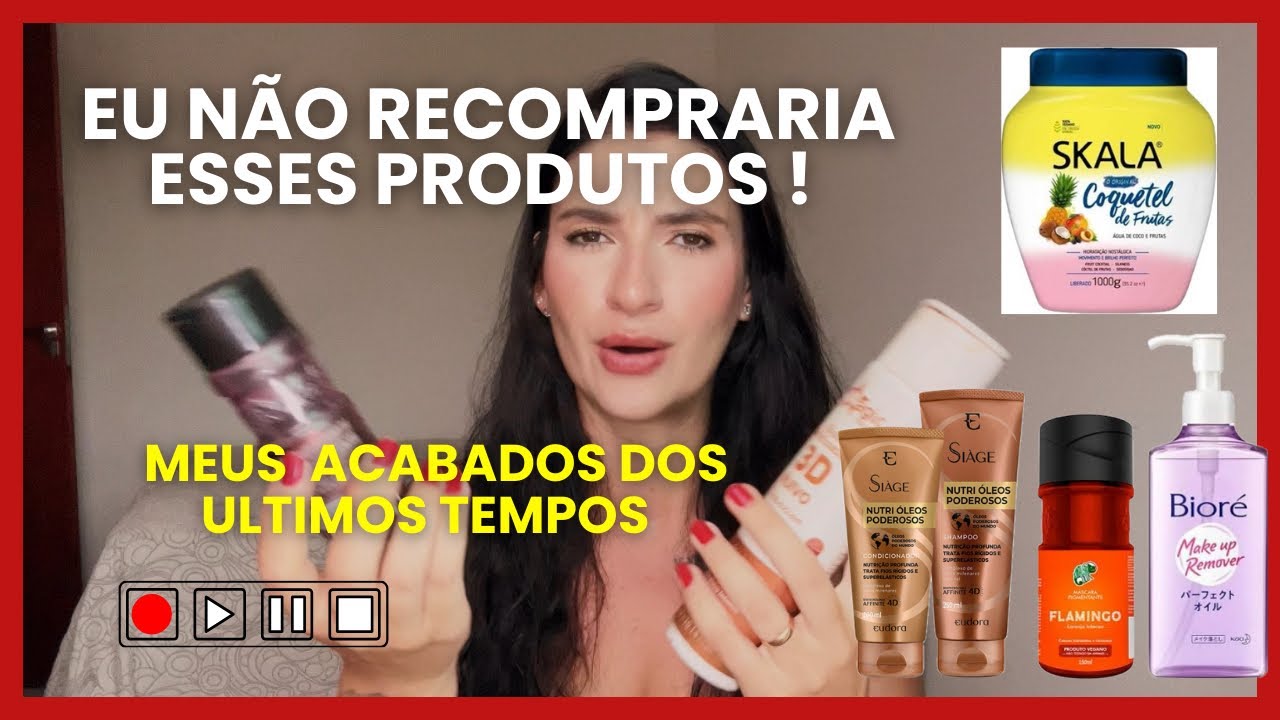 PRODUTOS ACABADOS | por que eu NÃO recompraria ? + Project Pan | opinião SINCERA! 