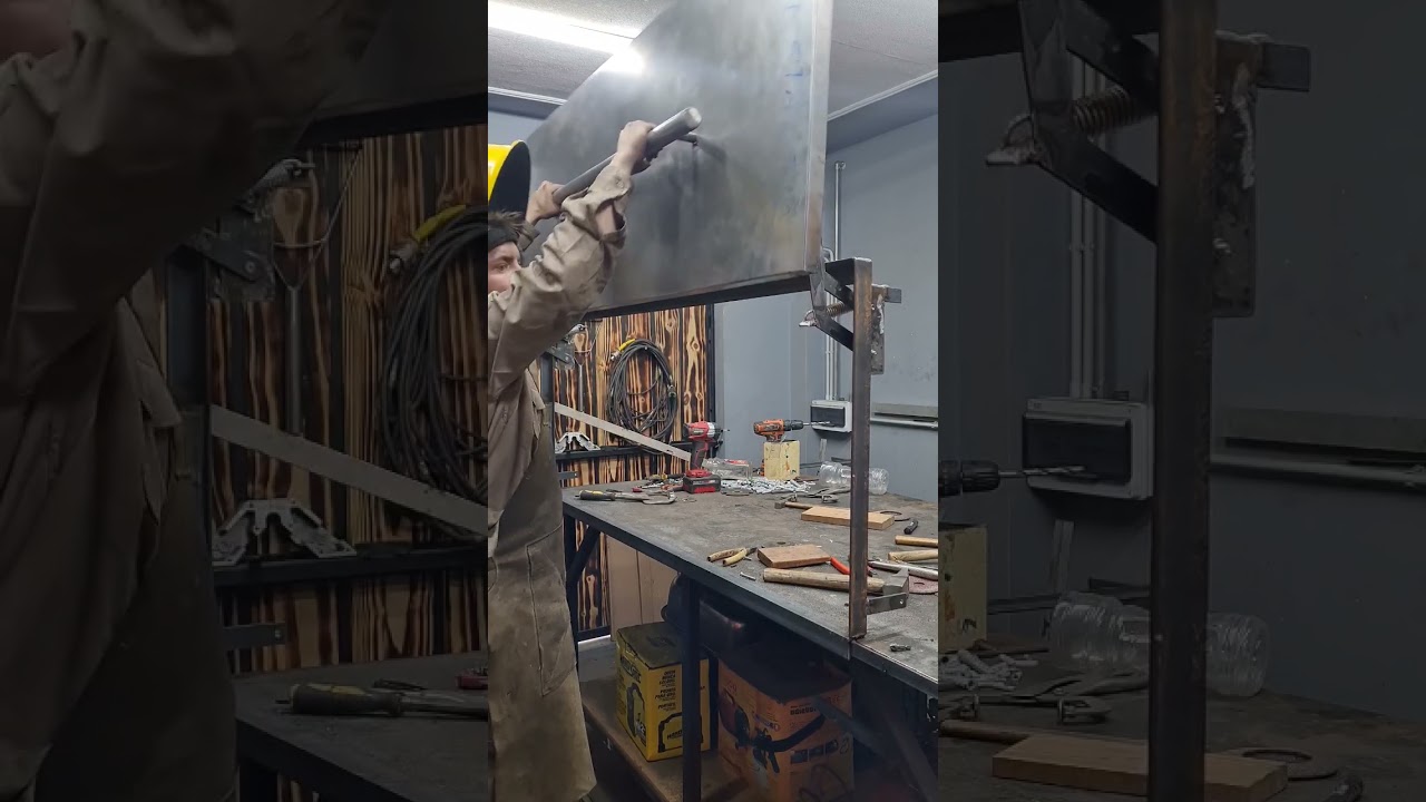 Puerta pantogr&aacute;fica #puertas #parrilla #herrer&iacute;a