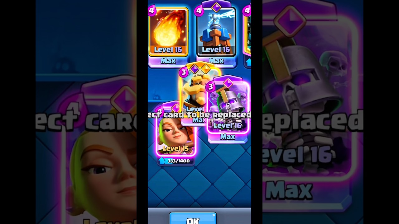 Episode 219 of adjusting your decks in the comments #clashroyale #hogrider #skeletonbarrel #cr