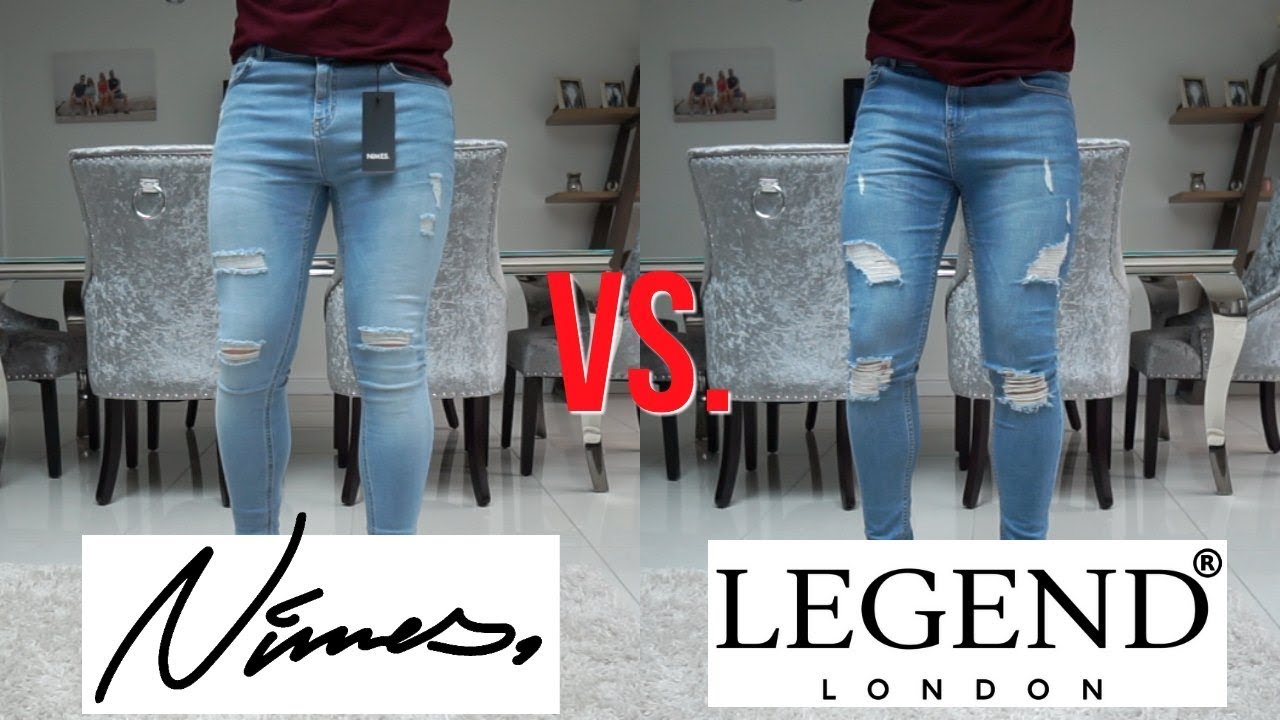Лучший выбор суперузких джинсов для мужчин (Ним против Legend London)