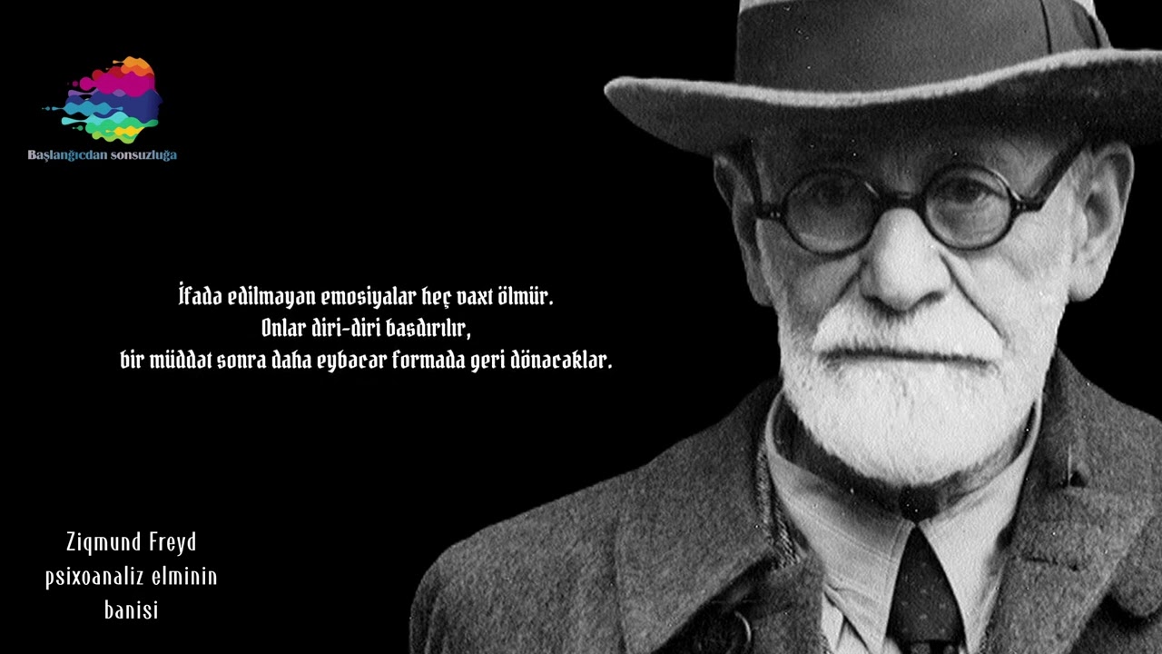 Ziqmund Freyd- Psixoanaliz elminin yaradıcısı