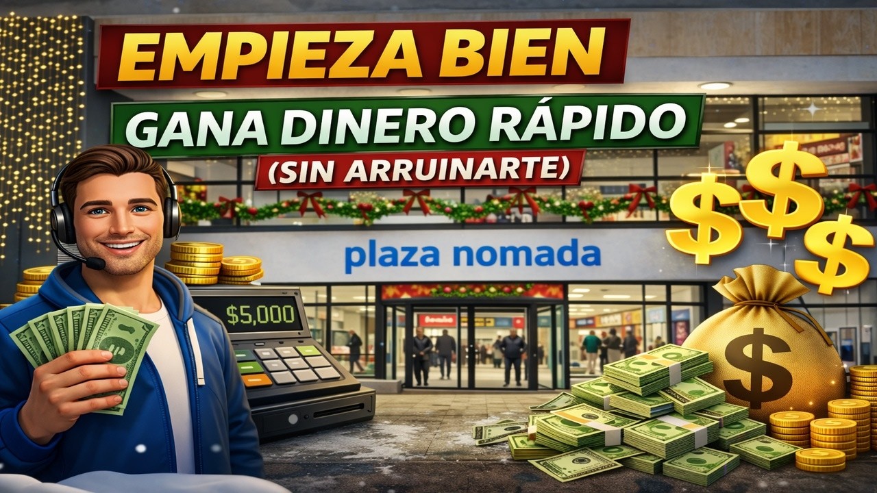 EMPIEZA BIEN en mall simulator y GANA DINERO RÁPIDO