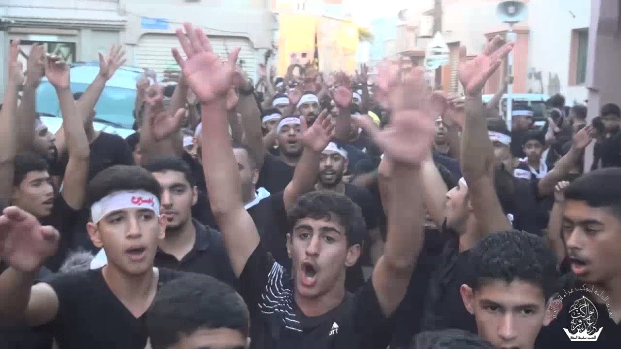 موكب عزاء قرية الدير يوم 20 صفر 1438 هـ  الرادودعلي الديري الزحفة
