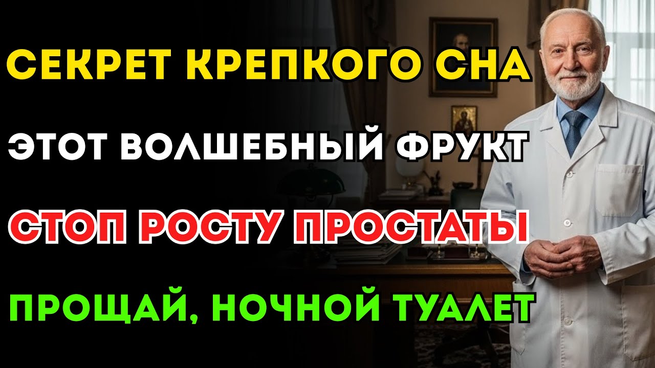 Частые походы в туалет ночью — это не старость! Врач назвал 1 фрукт, который уменьшит простату.