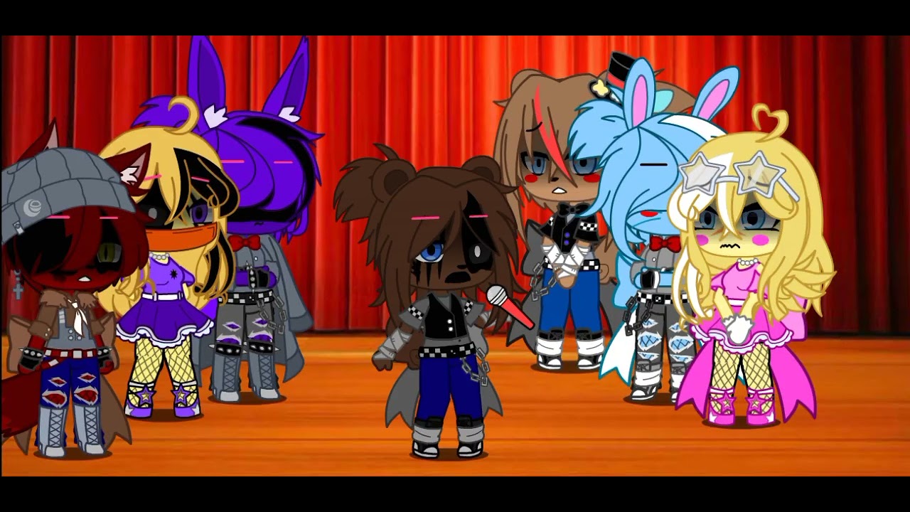 FNAF 1 VS FNAF 2 //Batalha de canto//Guacha club//yaoi//Parte: 1