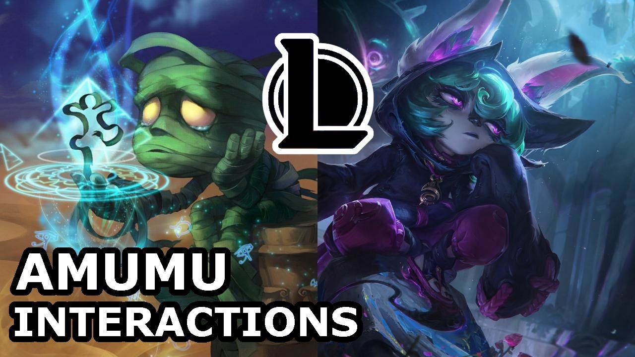 Amumu Interactions with Other Champions | VEX LIKES BEING WITH AMUMU | League of Legends Quotes
