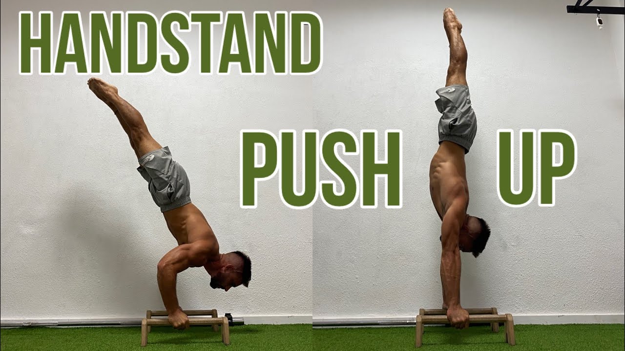 CONSIGUE tu FLEXIÓN de PINO ! HANDSTAND PUSH UP