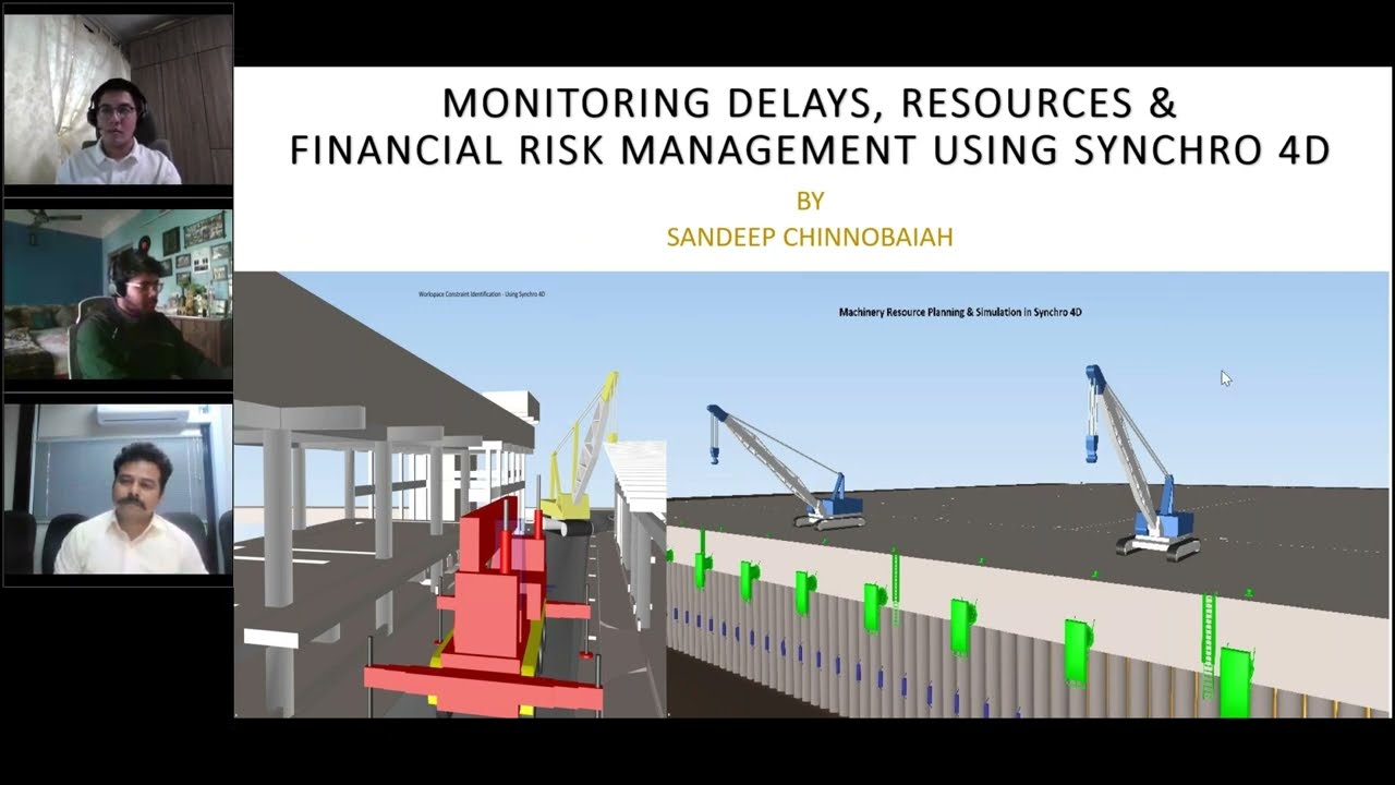 Webinar: Monitor Delays, Resources, and Financial Risk Management Using SYNCHRO 4D