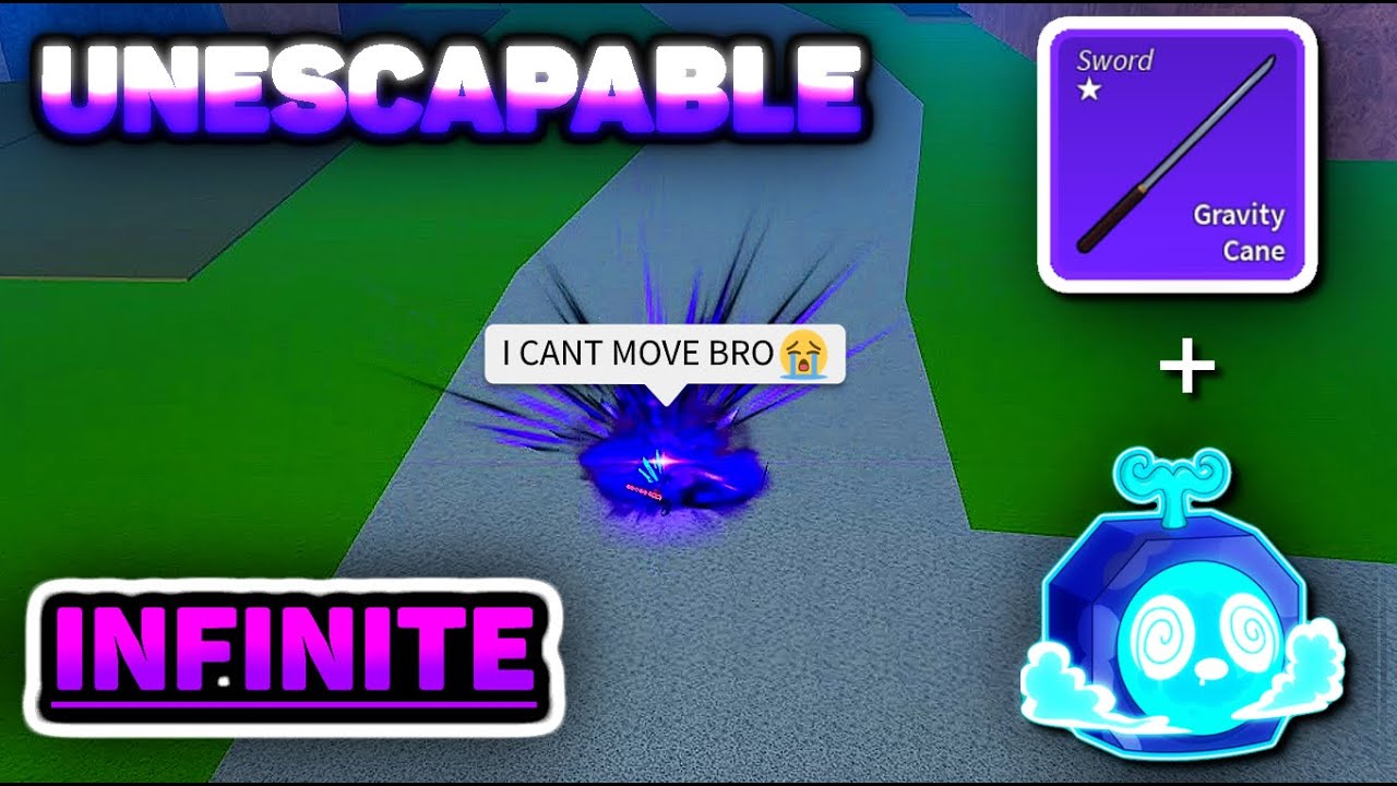 Gravity Cane + Portal Has The BEST INFINITE COMBO...(Blox Fruits)