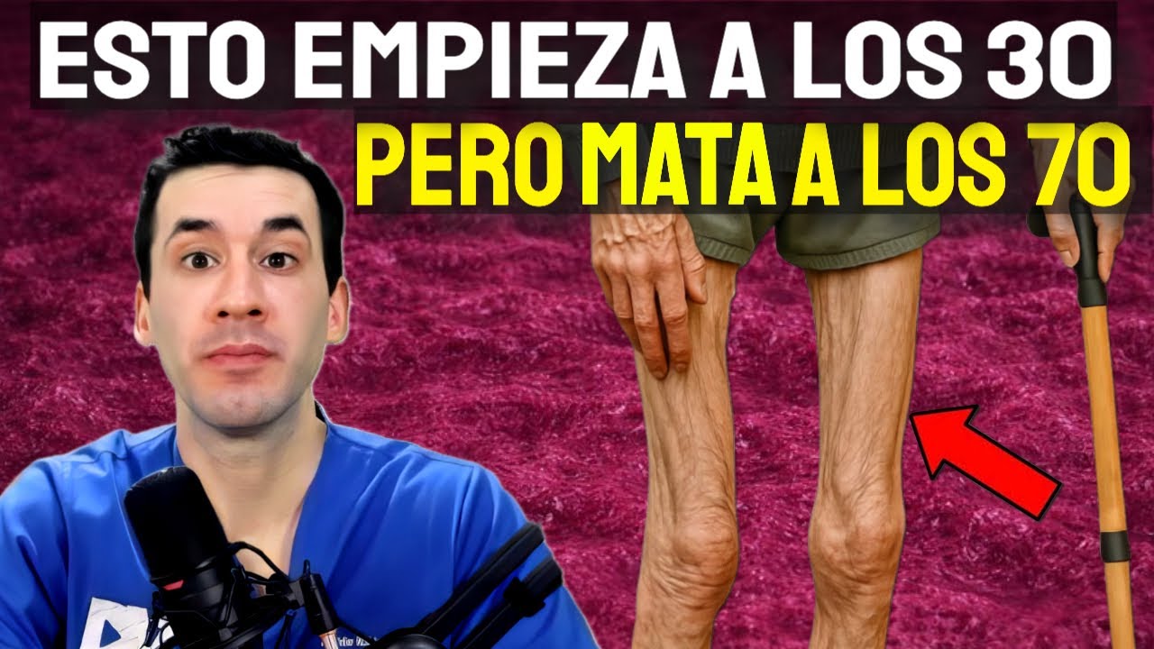 SARCOPENIA: Comienza a los 30 pero MATA en la VEJEZ