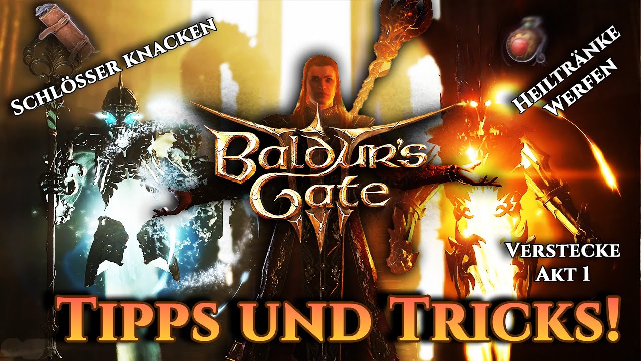 Советы новичкам! Руководство для новичков по Baldur's Gate 3