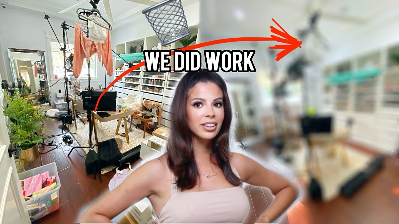 CLEANING MY DISGUSTING BEAUTY ROOM + Unboxing PR