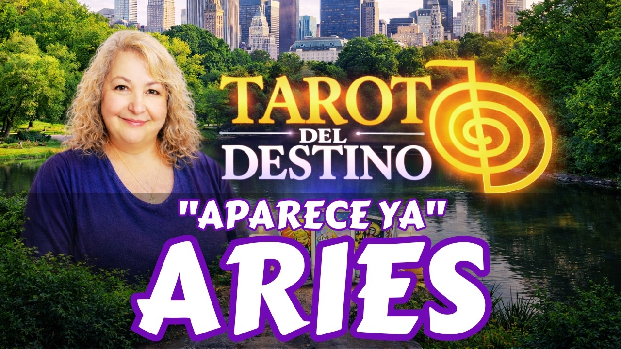 ARIES ♈ EL AMOR DE TU VIDA APARECE DE REPENTE… AUNQUE VEAS OBSTÁCULOS | Tarot del Destino #aries