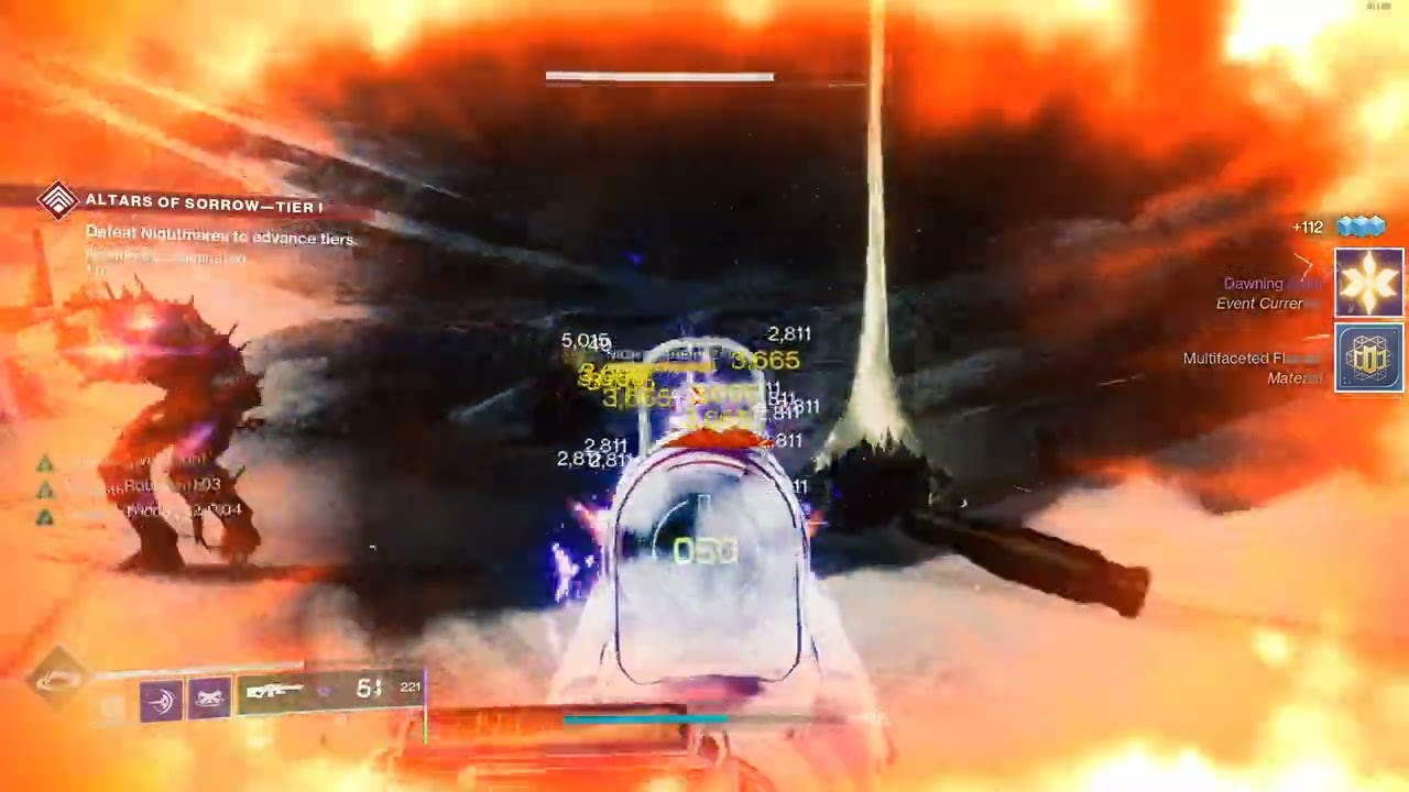 Destiny 2 - Retrofit Escapade Golden Tricorn x2 and Volatile Rounds