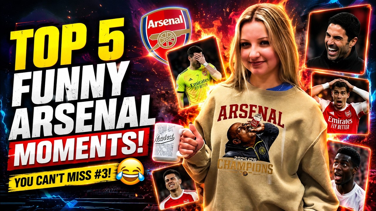 🤣 Arsenal&rsquo;s Most Hilarious Fails & Memes | Top 5 Funny Moments