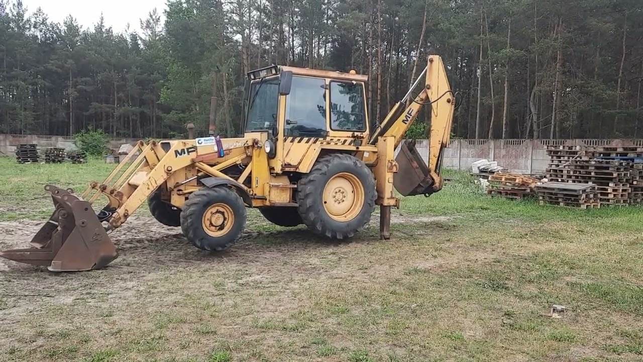 Koparko ładowarka MF 50 HX, 4x4 na aukcji Flotilo.pl