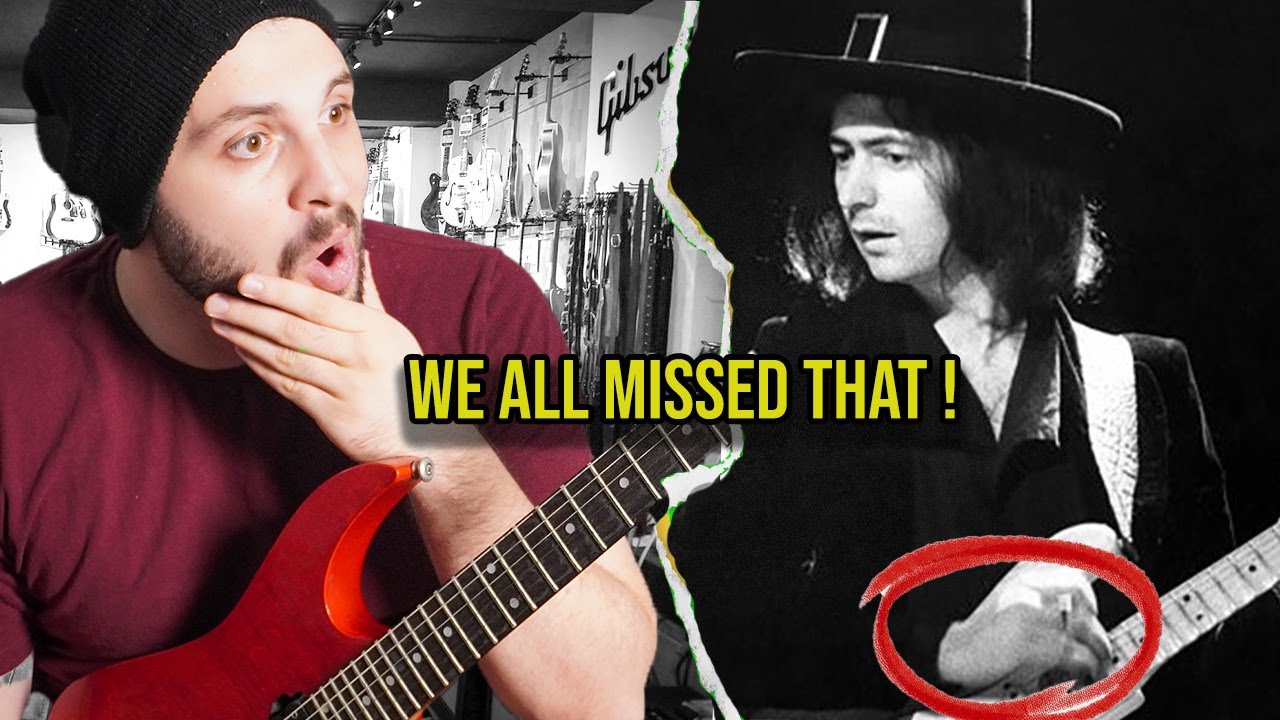 Greatest Rock Riff ? But we all played it wrong (Ritchie Blackmore's Riff)