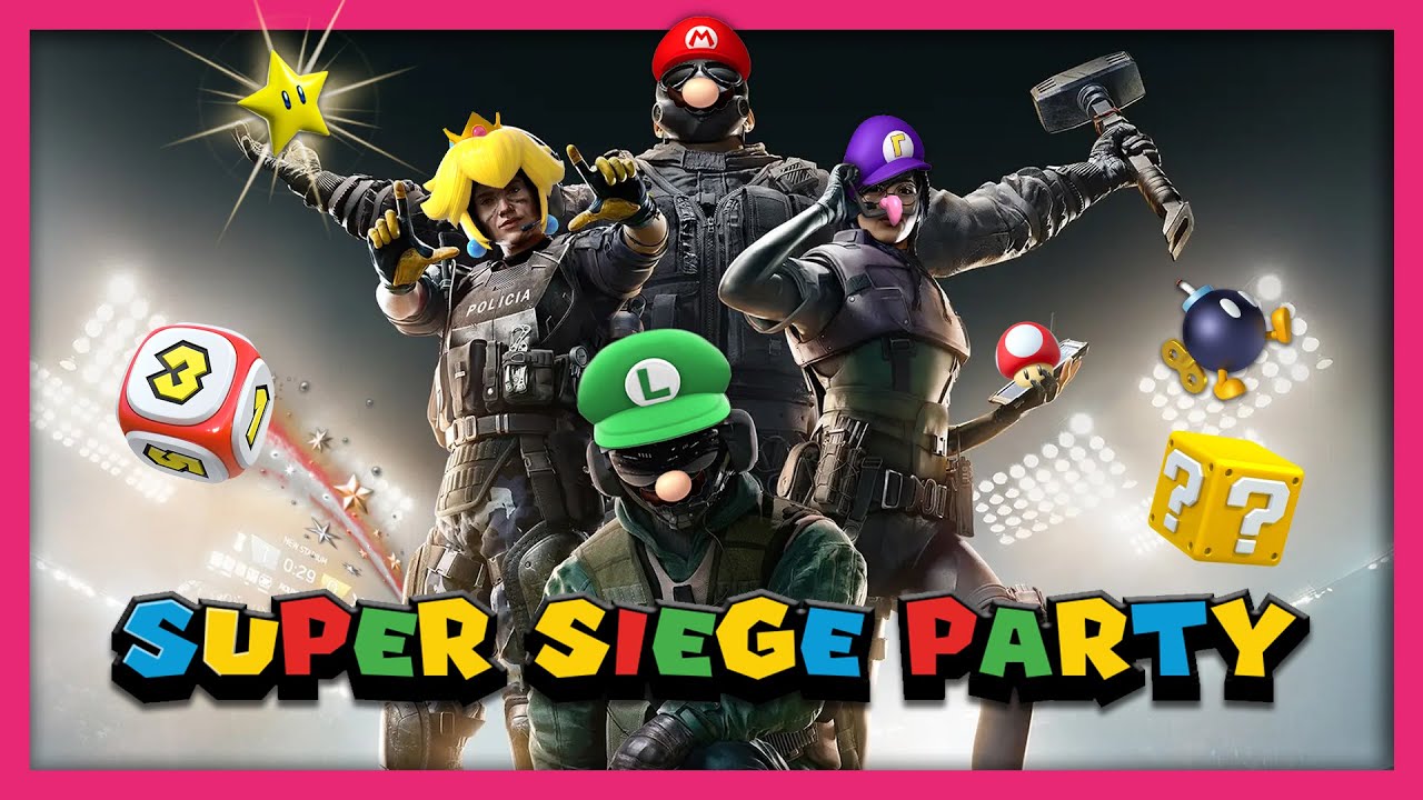 Siege, a Mario Party with Guns