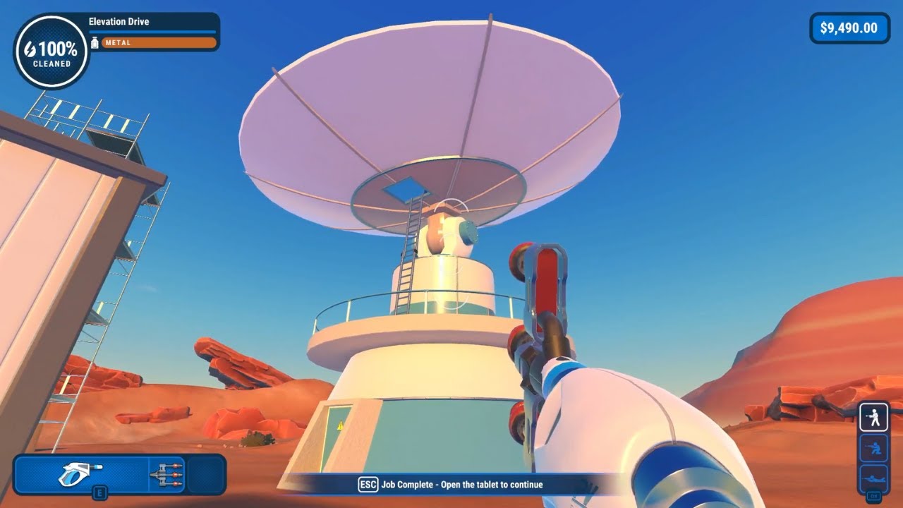 Power Washing a Satellite Dish is ODDLY SATISFYING  |  PowerWash Simulator