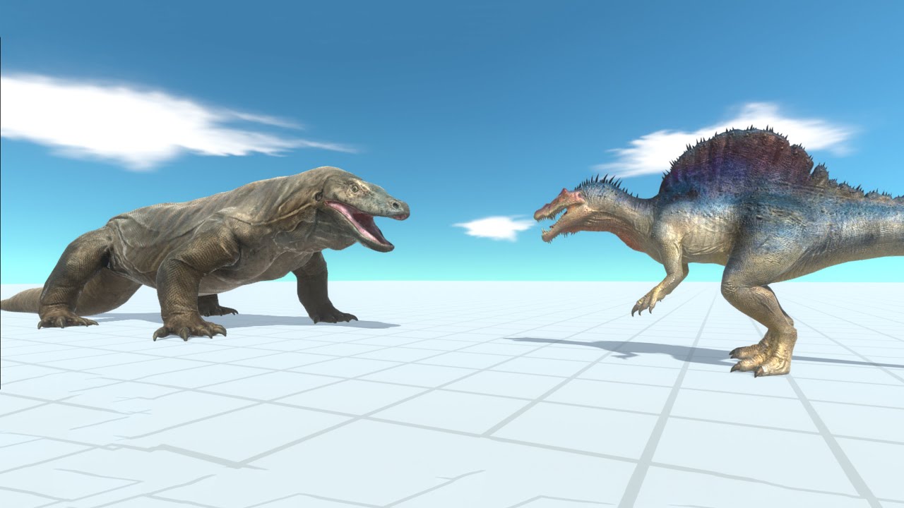 GIANT KOMODO DRAGON vs EVERY UNIT - Animal Revolt Battle Simulator