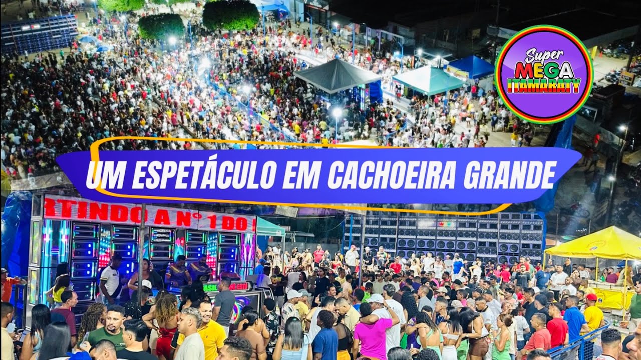 O ESPETÁCULO DA SUPER MEGA ITAMARATY NA PRAÇA DE CACHOEIRA GRANDE MA / RÉVEILLON 2026😍