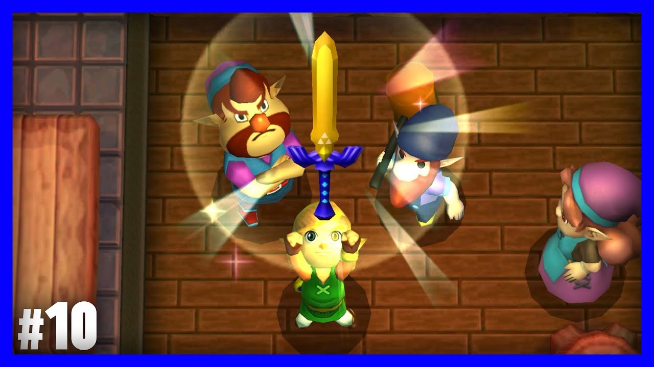 Zelda: A Link Between Worlds 4K - Part 10 - Sword Upgrade (No Commentary)