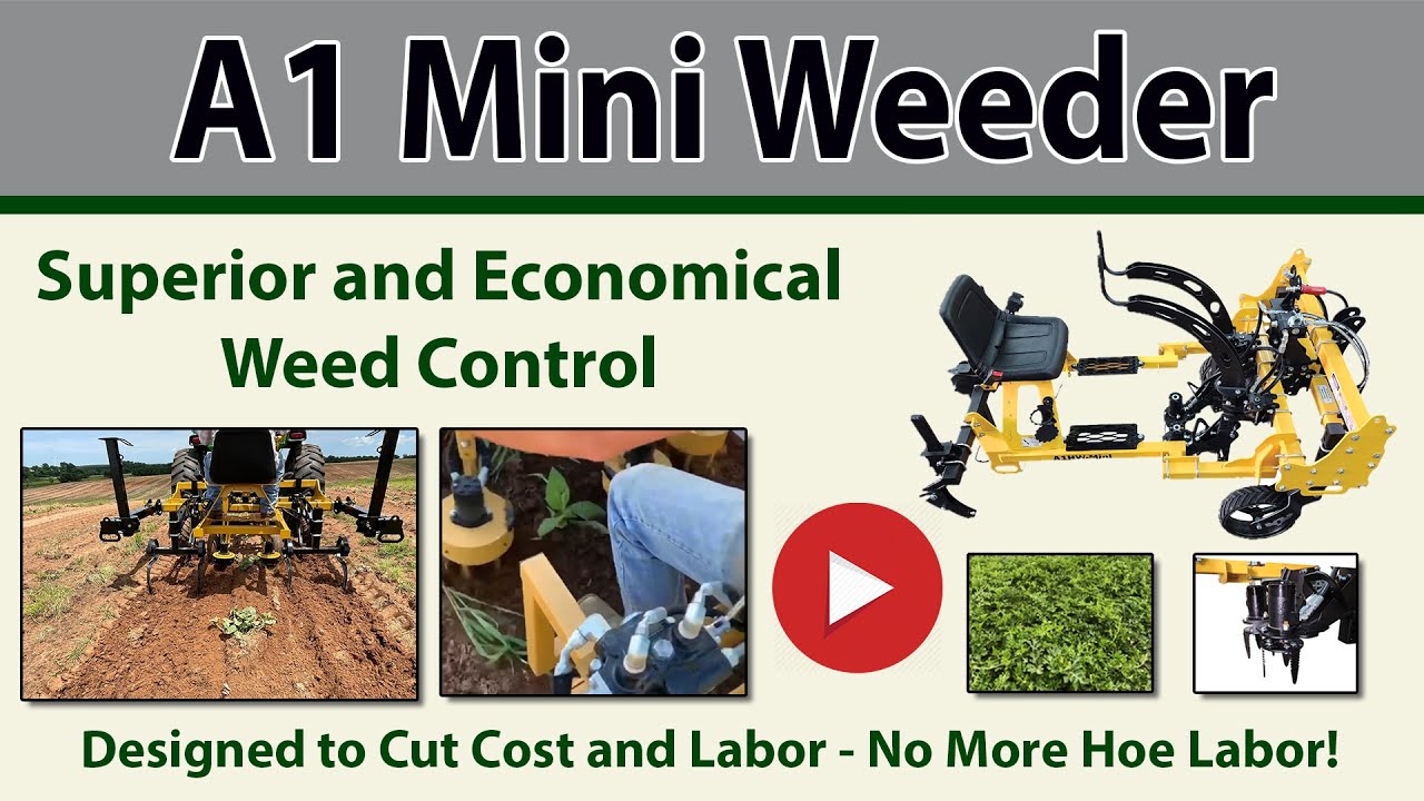 A1 Mini Weeder - Superior and Economical Weed Control - 