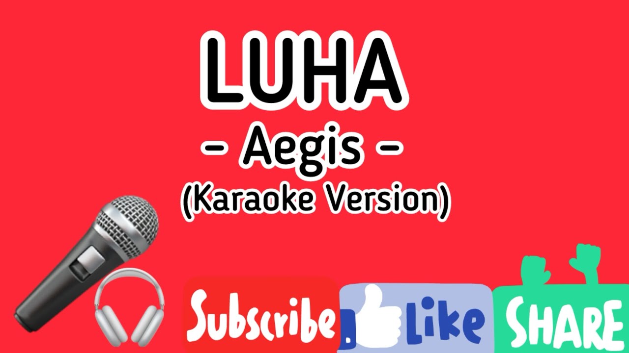 LUHA - Aegis (Karaoke Version) #evannavlog 