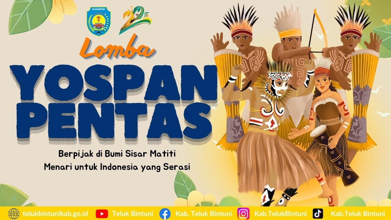 LOMBA YOSPAN PENTAS | HUT KAB. TELUK BINTUNI KE-22