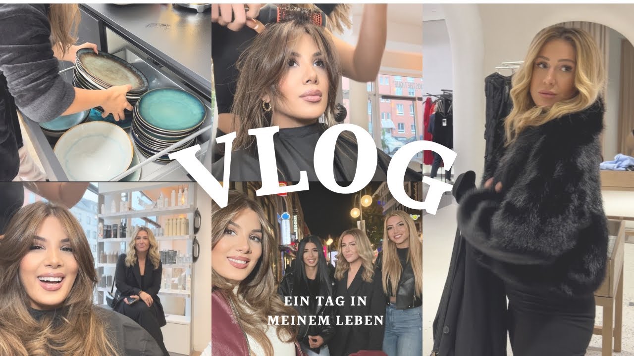 Unterwegs mit den Mädels:Shopping & neue Frisur | V-log ISoraya Ali