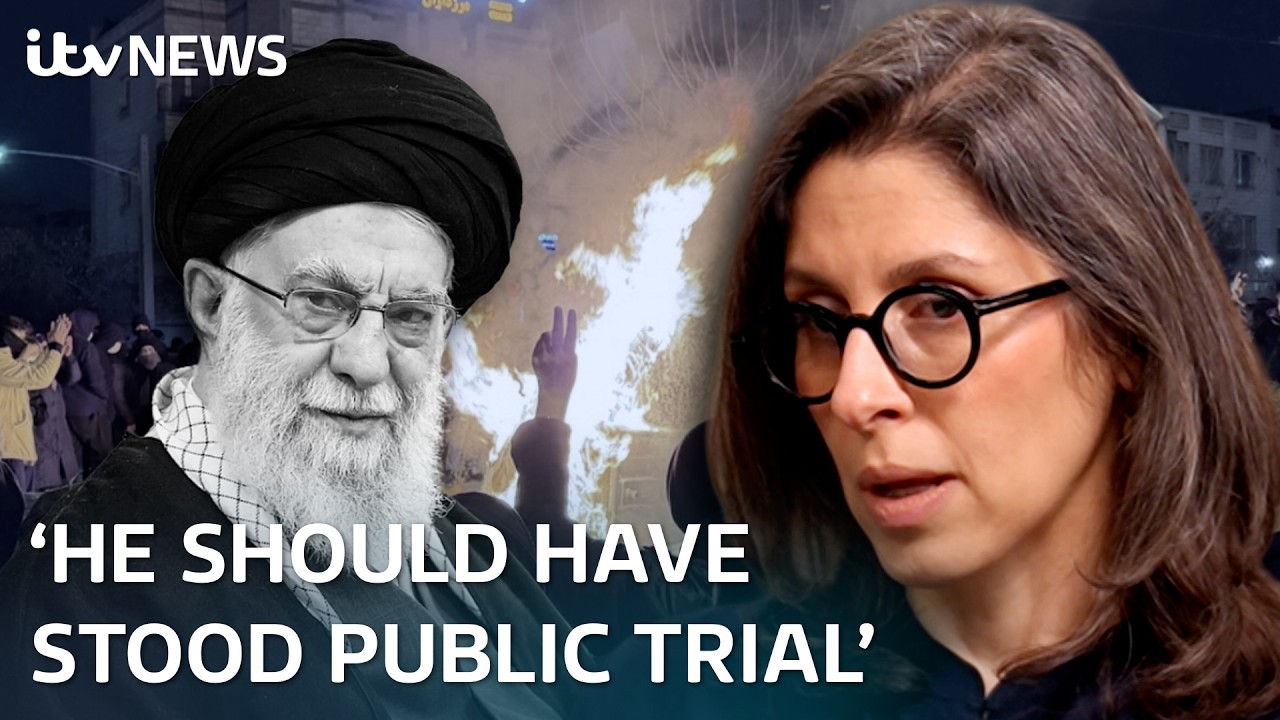 Nazanin Zaghari-Ratcliffe reacts to Khamenei's death