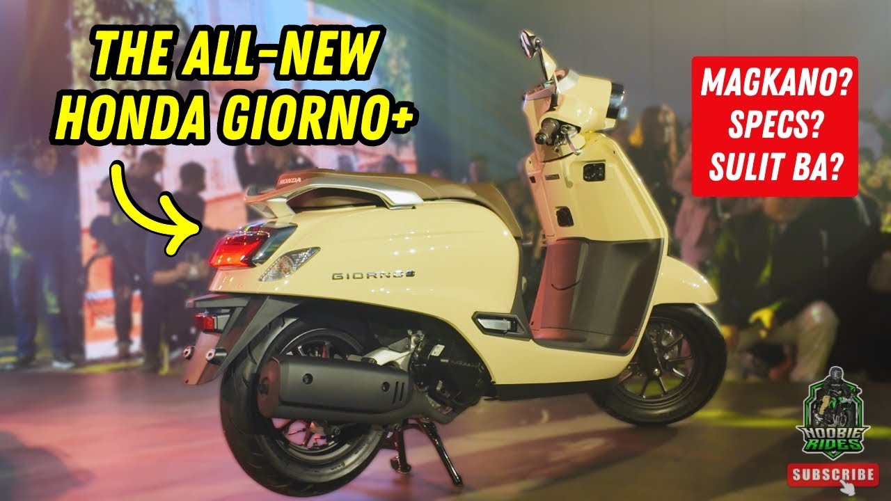 The All-New Honda Giorno + Unveiling | LUMABAS NA SA PINAS!