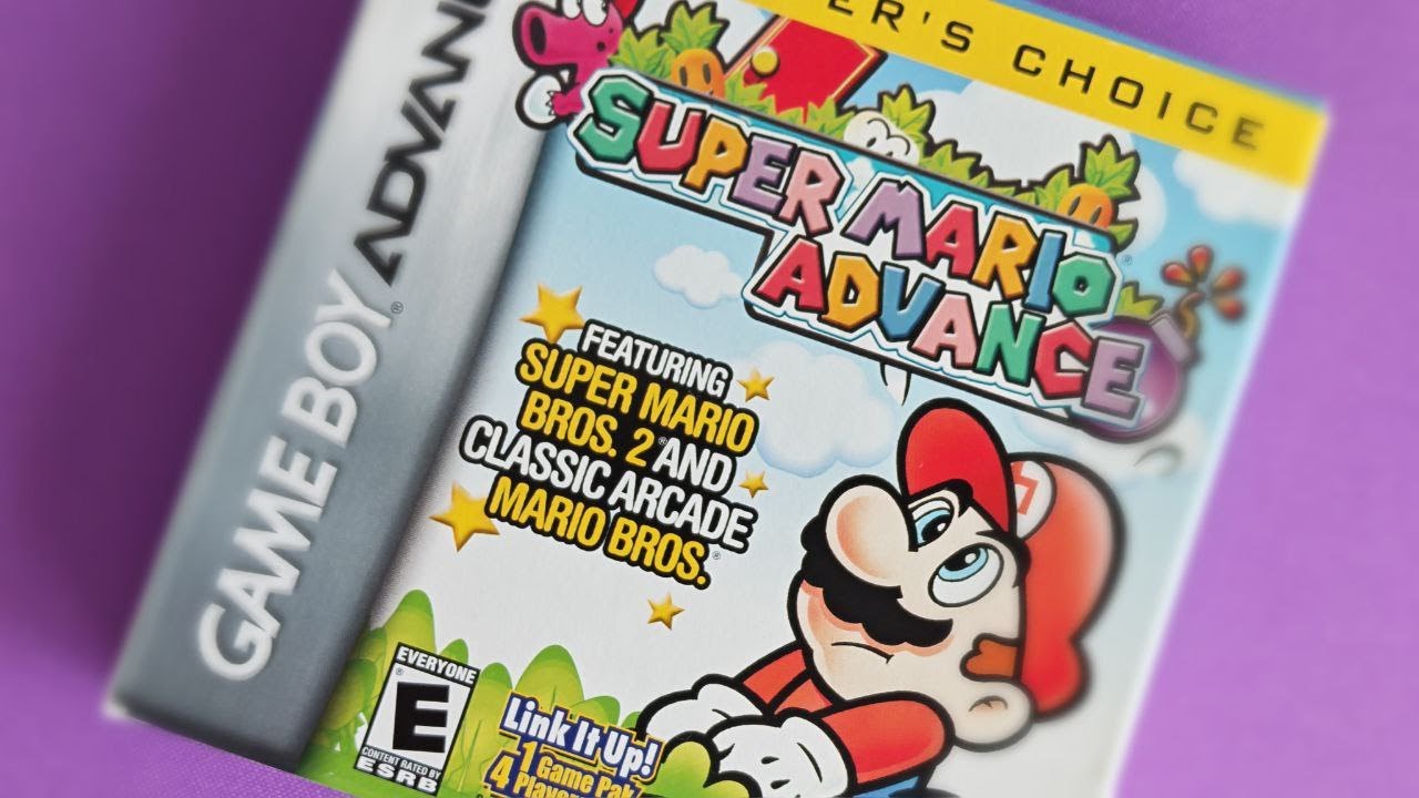 Super Mario Advance (Game Boy Advance) #supermario #supermarioadvance #nintendo #gameboyadvance