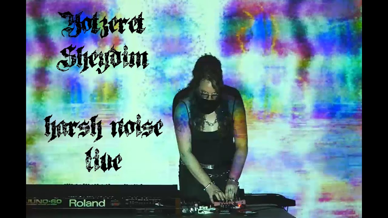 Yotzeret Sheydim - Harsh Noise Performance with Scanline Abrasions