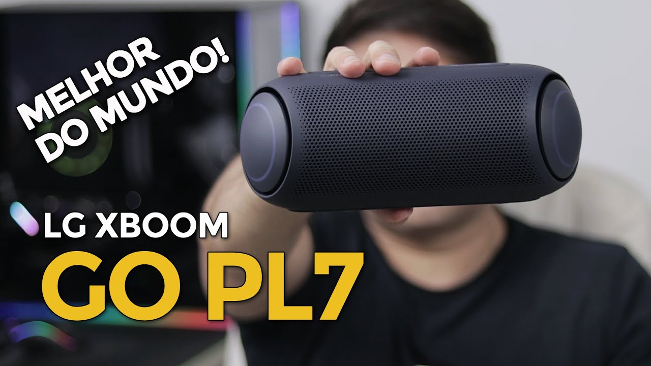 LG XBOOM GO PL7:  AMELHOR CAIXA BLUETOOTH DO MUNDO!!! (SEGUNDO A EISA)