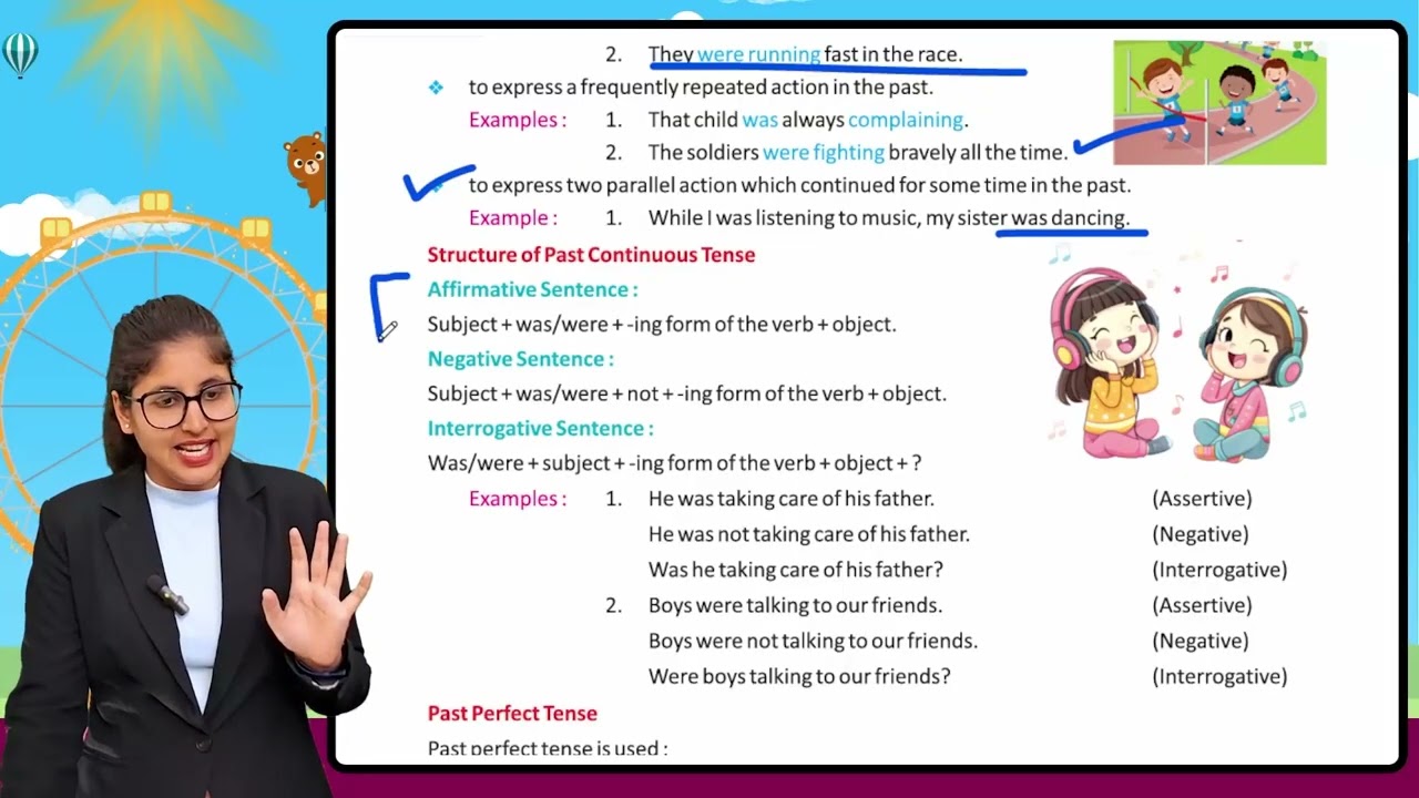 Aayansh English Class 8 Chapter 14 The Past Tense