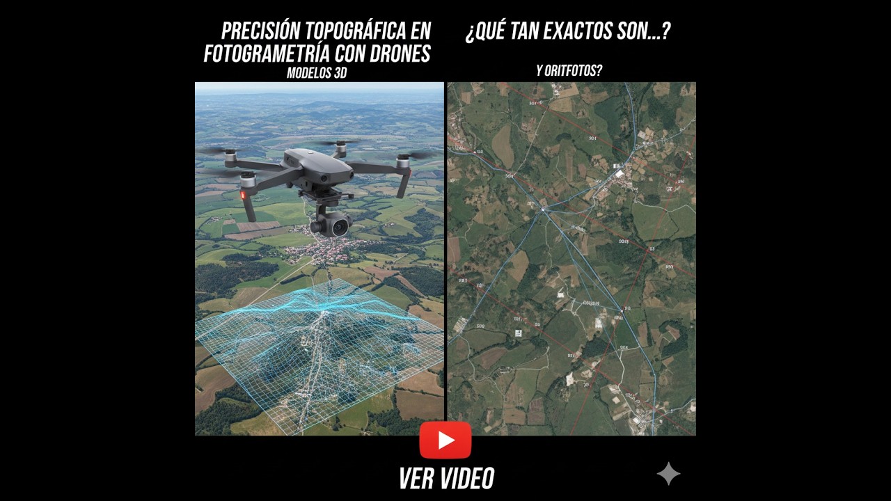 Precisión Topográfica en Fotogrametría con Drones | ¿Qué Tan Exactos Son los Modelos 3D y Ortofotos?
