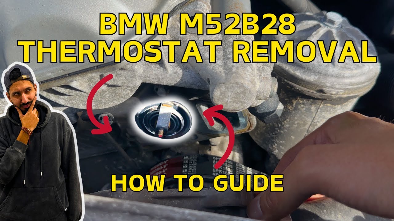 Removing an E36 328i Thermostat (For M52 Engines) - DIY GUIDE