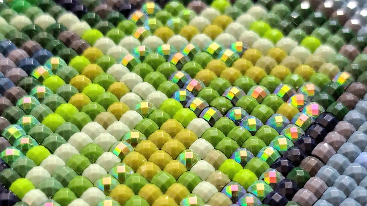 ASMR Diamond Painting - No Talking - Real Time - Super Satisfying & Chill