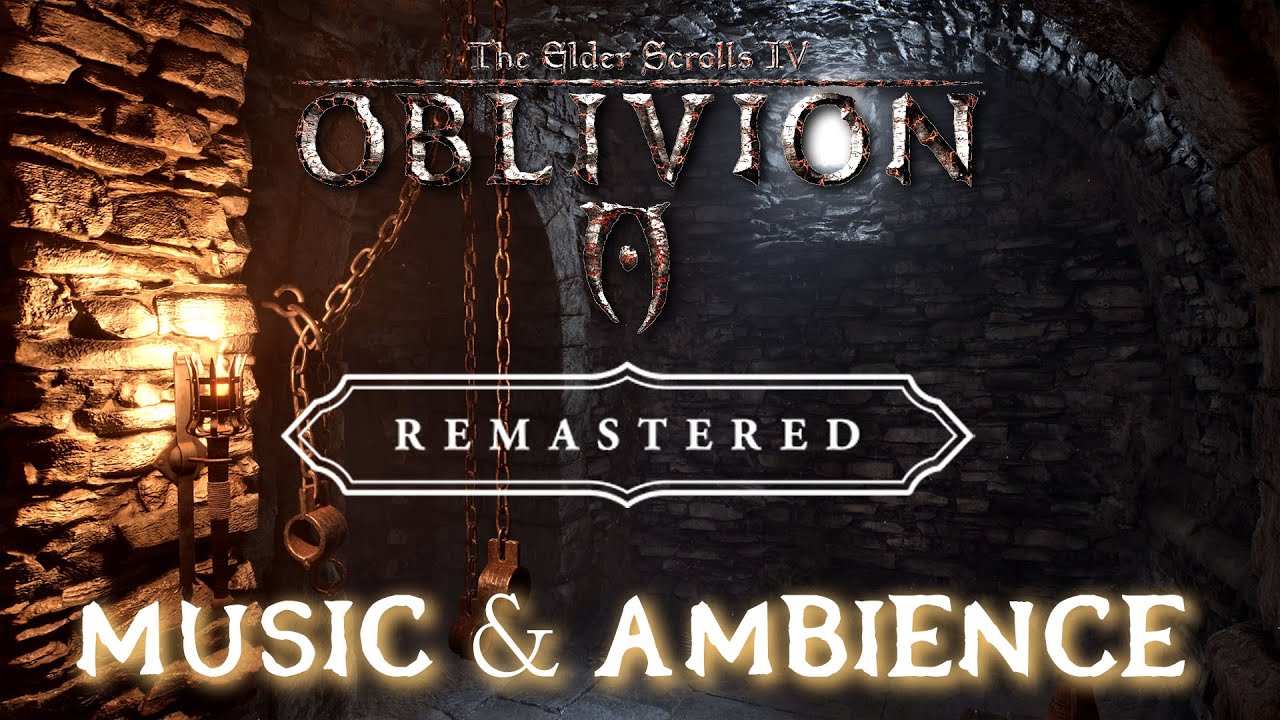 Imperial City Sewers | Peaceful Oblivion Remastered | Music & Ambience