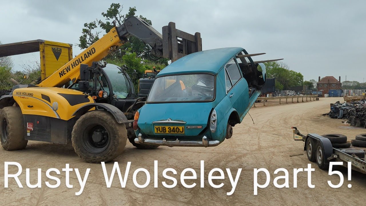 Wolseley 1300 episode 5. The rust continues!