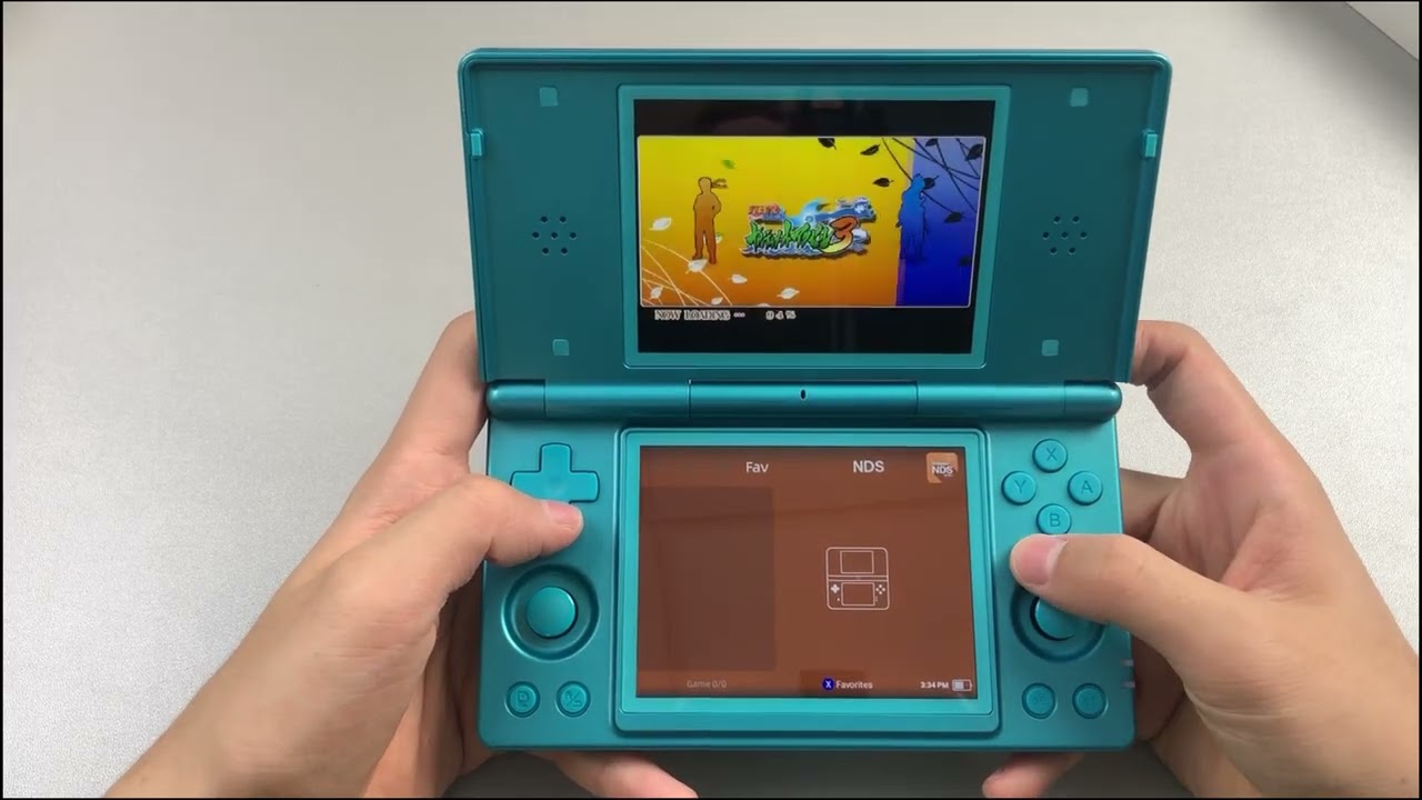ANBERNIC RG DS Flip-Top Game Console