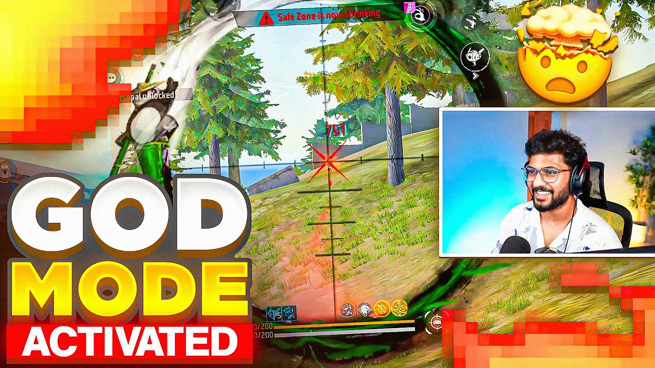 THE GOD MODE - Double Sniper Gameplay 🔥🔥 - Free Fire Telugu - MBG ARMY
