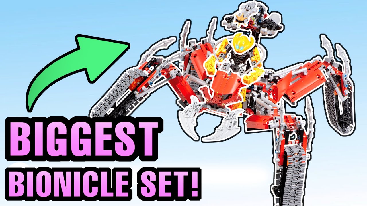 Using Skopio XV-1s Parts To Build Bionicle MOCs