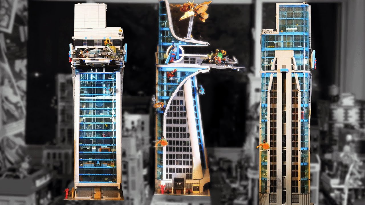 LEGO Marvel Avengers Tower (76269) Дополнительный набор MOC